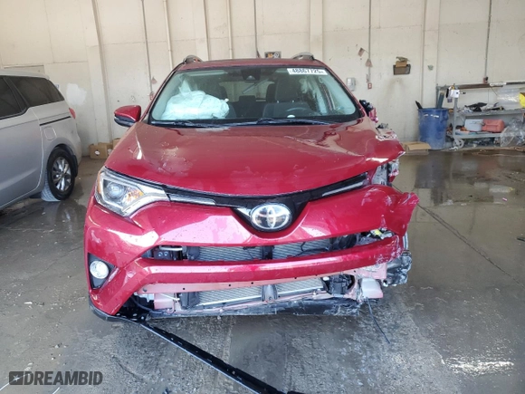 2018 Toyota RAV4 XLE with VIN 2T3WFREV5JW495584, listed as a Copart auction lot 48867725 with 34,060 mi miles and Salvage Title. Bid and sale history available at carsss.com. Image 5.