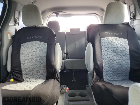 2015 Toyota Sienna LE AAS with VIN 5TDKK3DC9FS665350, listed as a Copart auction lot 49748705 with 107,498 mi miles and Salvage Title. Bid and sale history available at DreamBid. Image 10.