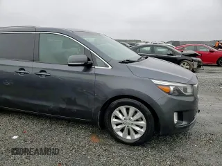 2016 Kia Sedona SX with VIN KNDMC5C15G6181498, listed as a Copart auction lot 51753695 with 182,117 mi miles and Salvage Title. Bid and sale history available at carsss.com. Image 14.