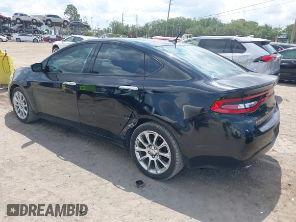 2013 Dodge Dart Limited with VIN 1C3CDFCH8DD309935, listed as a IAAI auction lot 42205502 with 118,590 mi miles and . Bid and sale history available at DreamBid. Image 3.