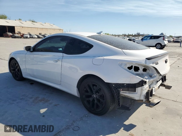 2016 Hyundai Genesis Coupe 3.8L Base with VIN KMHHT6KJ8GU136572, listed as a Copart auction lot 48153425 with 65,406 mi miles and Salvage Title. Bid and sale history available at carsss.com. Image 2.