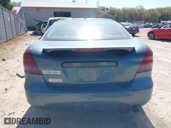 2006 Pontiac Grand Prix z VIN 2G2WP552061225680, wystawiony jako IAAI lot #42221115 z przebiegiem 186 924 mil mil oraz . Historia ofert i sprzedaży dostępna na DreamBid. Obrazek 16.