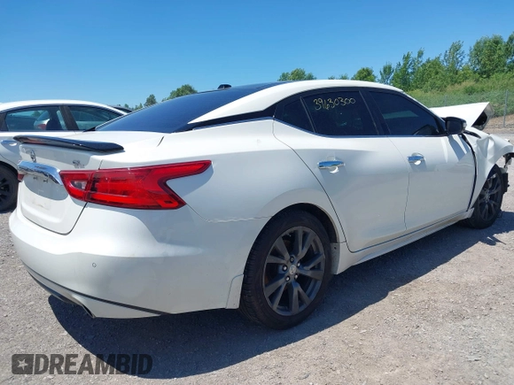 2017 Nissan Maxima S with VIN 1N4AA6AP6HC441664, listed as a IAAI auction lot 39630300 with 80,963 mi miles and . Bid and sale history available at DreamBid. Image 4.