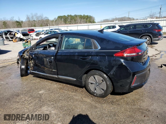 2021 Hyundai Ioniq SE with VIN KMHC75LC2MU248546, listed as a Copart auction lot 46315855 with 347,942 mi miles and Non Repairable. Bid and sale history available at DreamBid. Image 2.
