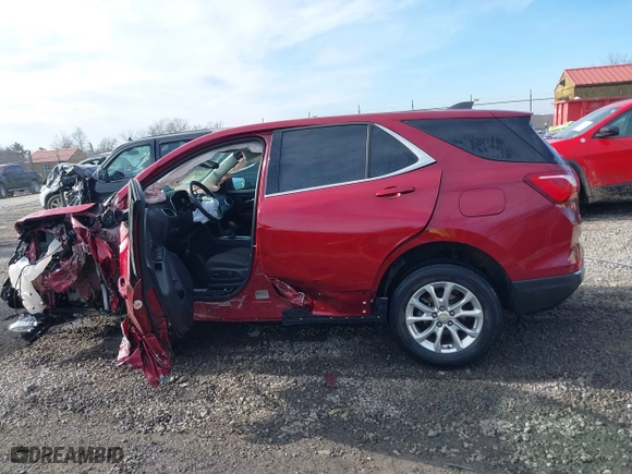 2020 Chevrolet Equinox LT with VIN 2GNAXTEV7L6223922, listed as a IAAI auction lot 41662463 with 58,148 mi miles. Bid and sale history available at carsss.com. Image 14.