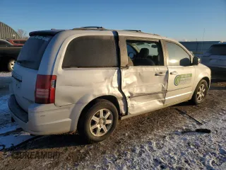 2010 Chrysler Town & Country Touring with VIN 2A4RR5DX8AR207111, listed as a Copart auction lot 41771685 with 196,743 mi miles and Salvage Title. Bid and sale history available at carsss.com. Image 3.