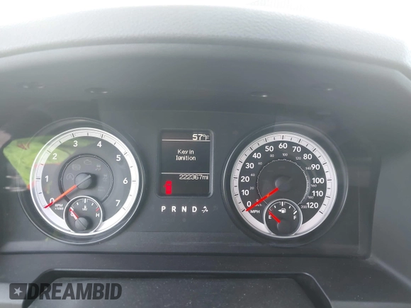 2013 Ram 1500 Express with VIN 1C6RR7FG0DS712875, listed as a IAAI auction lot 41942012 with 222,367 mi miles. Bid and sale history available at carsss.com. Image 7.