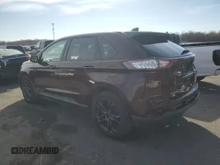 2018 Ford Edge SEL with VIN 2FMPK3J96JBB55736, listed as a Copart auction lot 50248395 with 83,743 mi miles and Salvage Title. Bid and sale history available at carsss.com. Image 2.