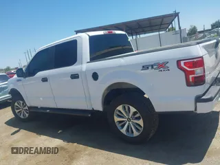 2018 Ford F-150 XL with VIN 1FTEW1EP8JKF82063, listed as a IAAI auction lot 42299414 with 153,706 mi miles and . Bid and sale history available at DreamBid. Image 15.