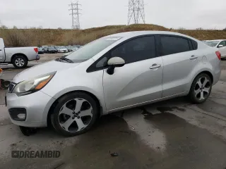 2015 Kia Rio EX with VIN KNADN4A33F6447668, listed as a Copart auction lot 53083725 with 96,168 mi miles and Clean Title. Bid and sale history available at carsss.com. Image 1.