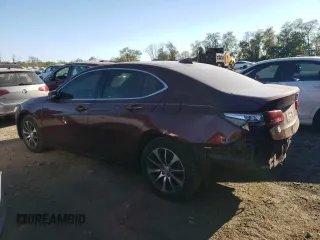 2015 Acura TLX Tech with VIN 19UUB1F59FA026265, listed as a Copart auction lot 77086464 with 112,872 mi miles and Non Repairable. Bid and sale history available at carsss.com. Image 2.