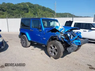2016 Jeep Wrangler Sahara with VIN 1C4AJWBG9GL112139, listed as a IAAI auction lot 40286816 with 54,568 mi miles and . Bid and sale history available at DreamBid. Image 1.