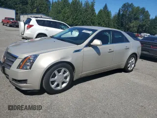 2008 Cadillac CTS RWD with VIN 1G6DM577180125982, listed as a Copart auction lot 65050375 with 116,987 mi miles and Salvage title. Bid and sale history available at DreamBid. Image 1.
