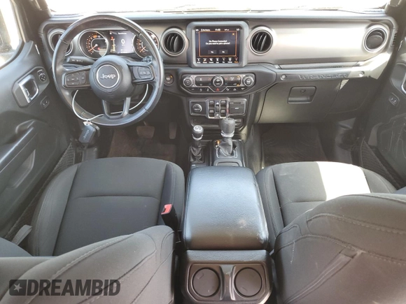 2021 Jeep Wrangler Unlimited Willys с VIN 1C4HJXDN1MW584099, выставлен на аукционе Copart как лот 56544645 с пробегом 81 143 миль миль и Списание • Salvage title. История ставок и продаж доступна на DreamBid. Изображение 8.