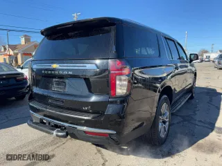 2022 Chevrolet Suburban LT with VIN 1GNSKCKDXNR189741, listed as a Copart auction lot 46791695 with 150,778 mi miles and Clean Title. Bid and sale history available at carsss.com. Image 4.