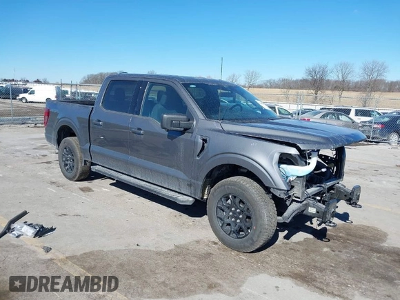 2024 Ford F-150 XLT with VIN 1FTFW3L52RKD71650, listed as a IAAI auction lot 41686193 with 7,474 mi miles. Bid and sale history available at carsss.com. Image 1.