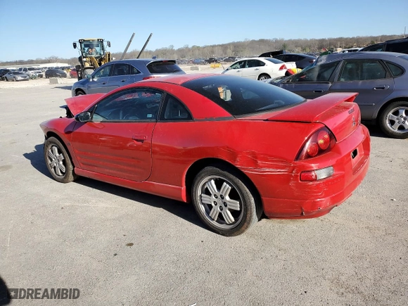 2002 Mitsubishi Eclipse GT with VIN 4A3AC84H92E106976, listed as a Copart auction lot 50069274 with 196,371 mi miles and Salvage Title. Bid and sale history available at carsss.com. Image 2.