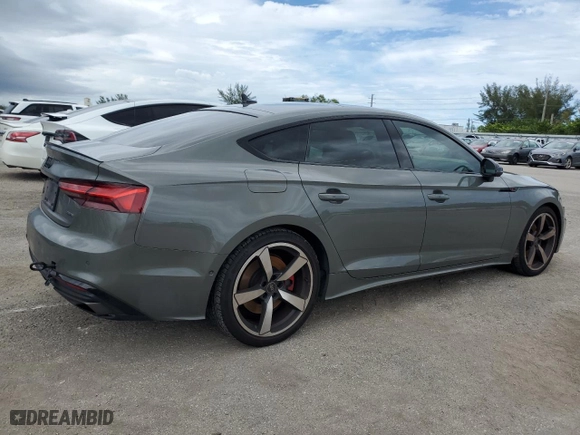 2023 Audi A5 Sportback S line Prestige with VIN WAUEACF57PA033957, listed as a Copart auction lot 60224274 with 43,445 mi miles and Salvage Title. Bid and sale history available at carsss.com. Image 3.