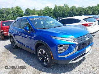 2025 Mitsubishi Eclipse Cross SE with VIN JA4ATWAA1SZ010745, listed as a IAAI auction lot 42744854 with 8,321 mi miles and . Bid and sale history available at DreamBid. Image 6.