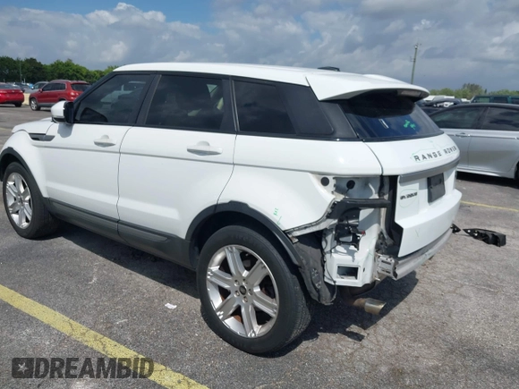 2013 Land Rover Range Rover Evoque Pure with VIN SALVN2BG7DH853606, listed as a IAAI auction lot 41696051 with 156,587 mi miles. Bid and sale history available at carsss.com. Image 3.
