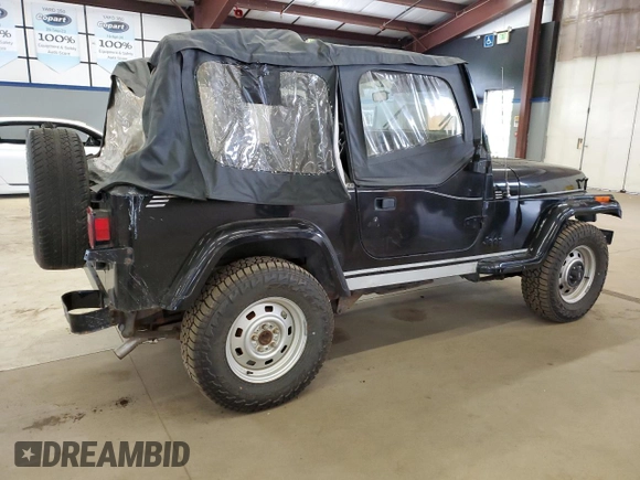 1993 Jeep Wrangler S with VIN 1J4FY19P9PP227563, listed as a Copart auction lot 60095405 with 166,851 mi miles and Clean title. Bid and sale history available at DreamBid. Image 3.