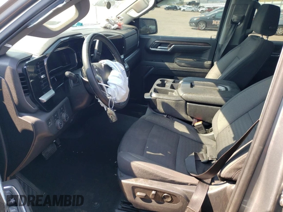 2023 Chevrolet Silverado 1500 RST with VIN 1GCUDEE87PZ141591, listed as a Copart auction lot 76496604 with 60,891 mi miles and Salvage Title. Bid and sale history available at DreamBid. Image 7.