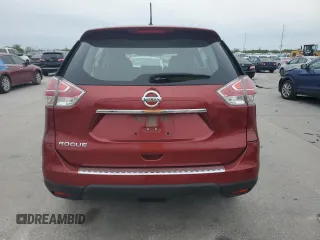 2016 Nissan Rogue S with VIN JN8AT2MT0GW003830, listed as a Copart auction lot 50903195 with 124,360 mi miles and Salvage Title. Bid and sale history available at carsss.com. Image 6.