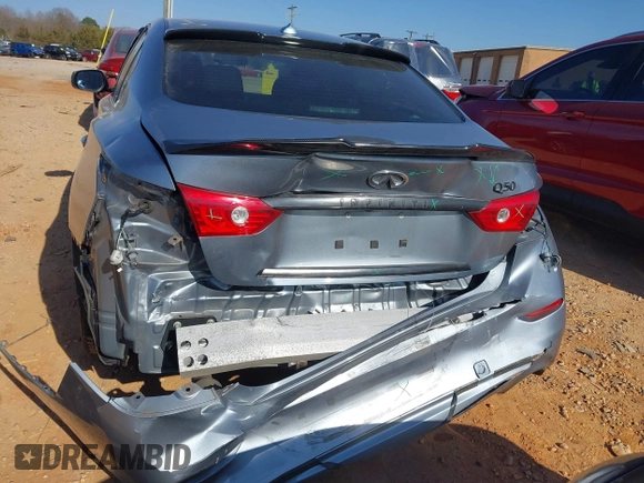 2015 Infiniti Q50 Premium with VIN JN1BV7AP2FM336977, listed as a IAAI auction lot 41782699 with 103,031 mi miles. Bid and sale history available at carsss.com. Image 17.