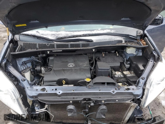 2014 Toyota Sienna LE AAS with VIN 5TDKK3DC7ES457093, listed as a Copart auction lot 84816084 with 171,256 mi miles and Salvage Title. Bid and sale history available at carsss.com. Image 12.