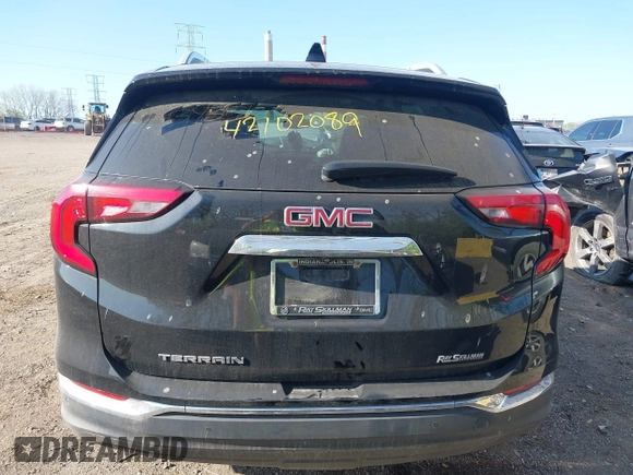 2020 GMC Terrain SLT with VIN 3GKALPEV1LL343386, listed as a IAAI auction lot 42102089 with 38,632 mi miles and . Bid and sale history available at DreamBid. Image 16.