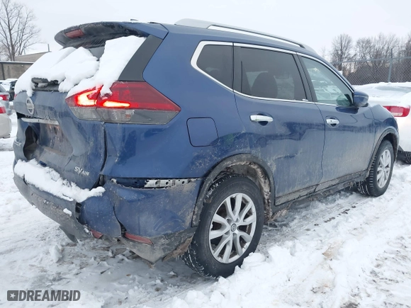 2018 Nissan Rogue S with VIN 5N1AT2MV2JC708999, listed as a IAAI auction lot 41188596 with 131,638 mi miles. Bid and sale history available at carsss.com. Image 4.