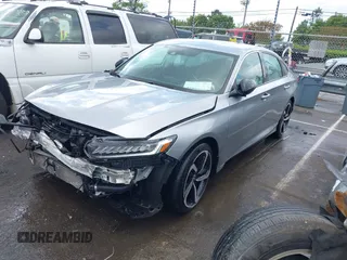 2021 Honda Accord Sport SE z VIN 1HGCV1F43MA038130, wystawiony jako IAAI lot #42016822 z przebiegiem 49 880 mil mil oraz . Historia ofert i sprzedaży dostępna na DreamBid. Obrazek 2.