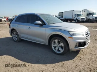 2018 Audi Q5 Premium with VIN WA1ANAFY9J2015010, listed as a Copart auction lot 52415665 with 103,420 mi miles and Salvage Title. Bid and sale history available at carsss.com. Image 4.