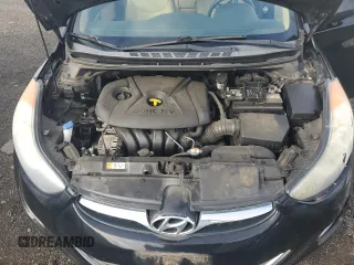 2013 Hyundai Elantra GLS with VIN 5NPDH4AE9DH338730, listed as a Copart auction lot 61090885 with 109,014 mi miles and Salvage title. Bid and sale history available at DreamBid. Image 11.