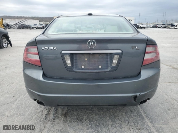 2008 Acura TL with VIN 19UUA66258A009522, listed as a Copart auction lot 51311585 with 68,530 mi miles and Salvage Title. Bid and sale history available at carsss.com. Image 6.