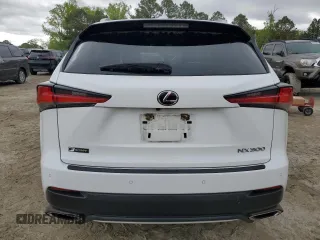 2020 Lexus NX 300 F Sport with VIN JTJSARDZ2L5017275, listed as a Copart auction lot 52340195 with 49,882 mi miles and Salvage title. Bid and sale history available at DreamBid. Image 6.