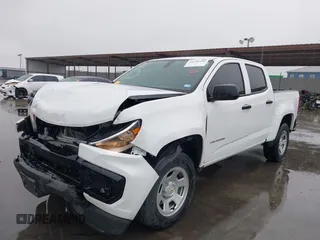 2022 Chevrolet Colorado 2WD Work Truck with VIN 1GCGSBEN7N1330924, listed as a IAAI auction lot 41592191 with 33,885 mi miles. Bid and sale history available at carsss.com. Image 2.