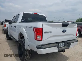 2017 Ford F-150 XL with VIN 1FTEW1CF1HKD11608, listed as a IAAI auction lot 42079355 with 217,275 mi miles. Bid and sale history available at carsss.com. Image 3.
