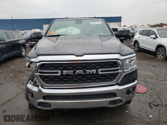 2023 Ram 1500 Big Horn with VIN 1C6SRFBT3PN578011, listed as a Copart auction lot 78027434 with 20,433 mi miles and Salvage Title. Bid and sale history available at carsss.com. Image 5.