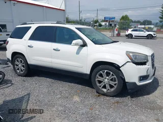 2014 GMC Acadia SLT z VIN 1GKKVRKD3EJ357967, wystawiony jako IAAI lot #40059322 z przebiegiem 145 953 mil mil oraz . Historia ofert i sprzedaży dostępna na DreamBid. Obrazek 1.