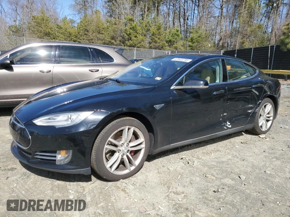 2014 Tesla Model S 60 with VIN 5YJSA1H10EFP34137, listed as a Copart auction lot 47645795 with Not provided miles and Salvage title. Bid and sale history available at DreamBid. Image 1.