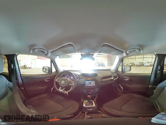 2021 Jeep Renegade Sport with VIN ZACNJCAB0MPM35327, listed as a Copart auction lot 48238555 with 60,343 mi miles and Salvage title. Bid and sale history available at DreamBid. Image 16.