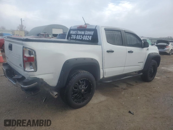 2021 Chevrolet Colorado 2WD Work Truck z VIN 1GCGSBEA4M1191184, wystawiony jako Copart lot #83602904 z przebiegiem 39 618 mil mil oraz Szkoda całkowita • Salvage title. Historia ofert i sprzedaży dostępna na DreamBid. Obrazek 3.