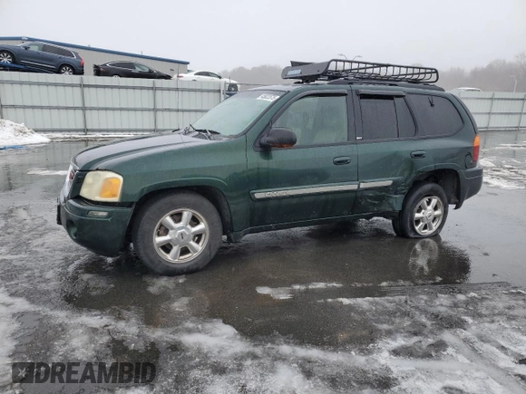 2003 GMC Envoy SLT with VIN 1GKDT13S832231494, listed as a Copart auction lot 45023575 with 0 mi miles and Salvage Title. Bid and sale history available at carsss.com. Image 1.