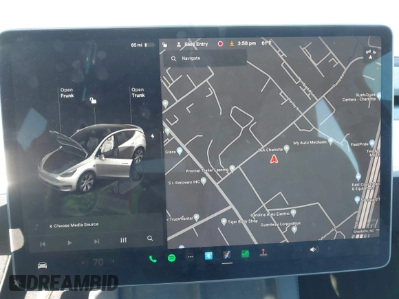 2023 Tesla Model Y Long Range with VIN 7SAYGDEE5PA094253, listed as a IAAI auction lot 41701966 with 29,458 mi miles and . Bid and sale history available at DreamBid. Image 7.