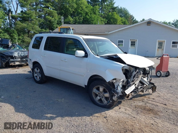 2009 Honda Pilot EX-L with VIN 5FNYF48569B039103, listed as a IAAI auction lot 42651867 with 162,450 mi miles and . Bid and sale history available at DreamBid. Image 1.