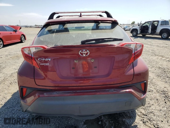 2018 Toyota C-HR XLE with VIN JTNKHMBX9J1011251, listed as a Copart auction lot 71813564 with 60,941 mi miles and Salvage Title. Bid and sale history available at carsss.com. Image 6.