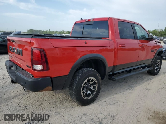2018 Ram 1500 Rebel with VIN 1C6RR7YT3JS131263, listed as a Copart auction lot 53366675 with 60,444 mi miles and Salvage Title. Bid and sale history available at carsss.com. Image 3.