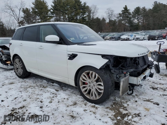 2018 Land Rover Range Rover Sport with VIN SALWR2RE5JA187153, listed as a Copart auction lot 87943405 with 86,811 mi miles and Salvage Title. Bid and sale history available at carsss.com. Image 4.