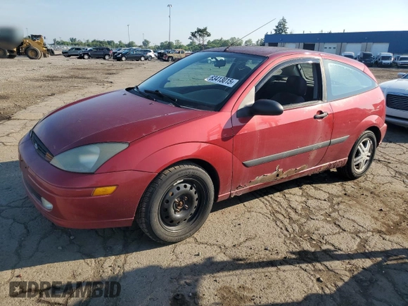 2003 Ford Focus ZX3 with VIN 3FAFP31313R133697, listed as a Copart auction lot 63413015 with 137,565 mi miles and Clean title. Bid and sale history available at DreamBid. Image 1.